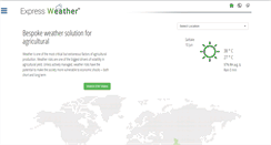 Desktop Screenshot of expressweather.in